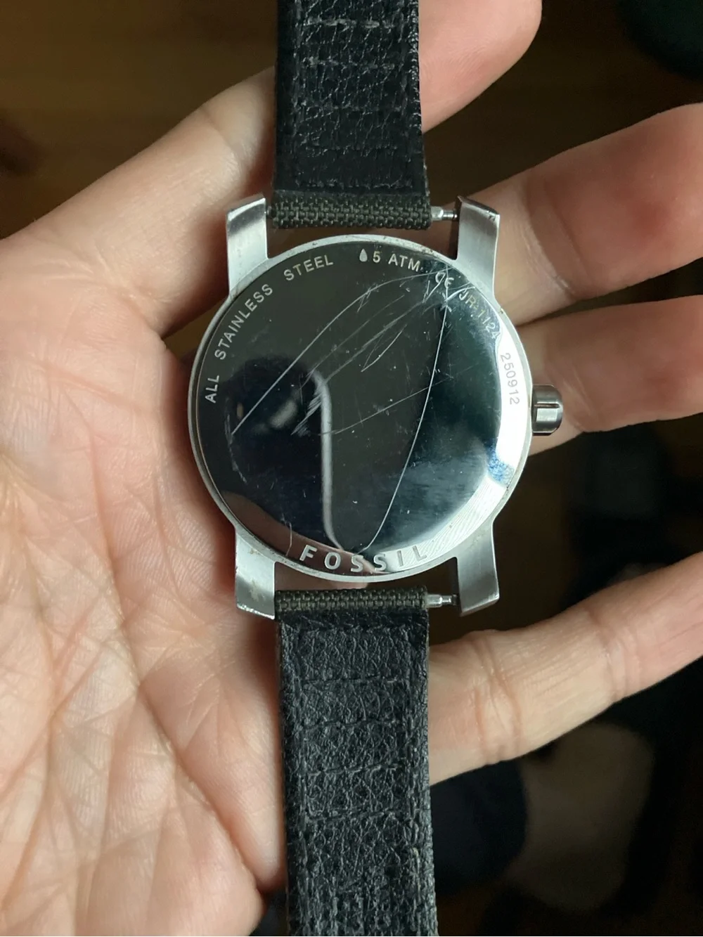 Fossil JR1124 Watch + Genuine Citizen Strap | Needs Battery